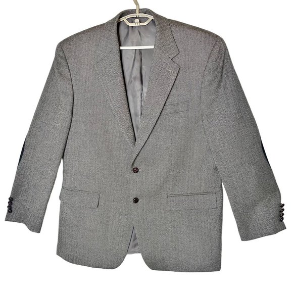 Lauren by Ralph Lauren Wool Sports Coat/Blazer w/Elbow Patches - 44R - Picture 2 of 15